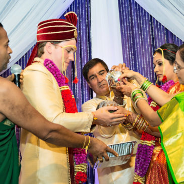Namrata & Craig: Multicultural South Indian Style Fusion Wedding